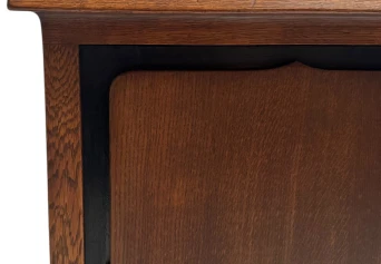 Art Deco Amsterdamse School Bookcase by Willem Penaat for Pander Den Haag, 1921